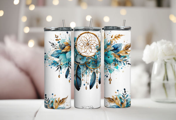 Dreamcatcher türkis Tumbler