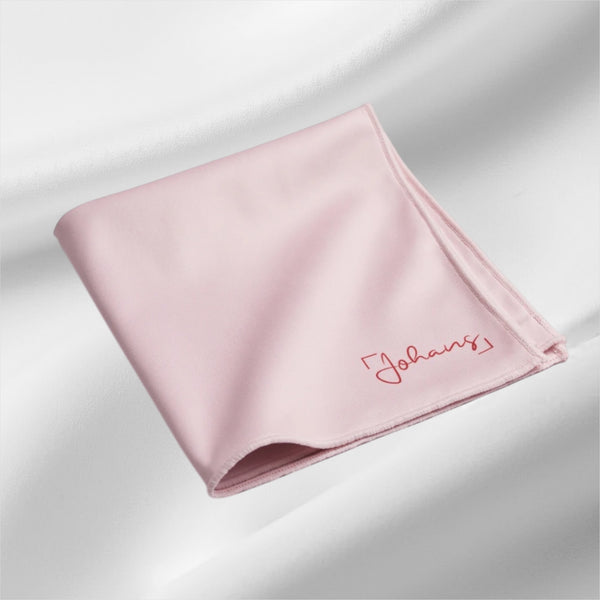 Rosé Brillen- und Displaytuch