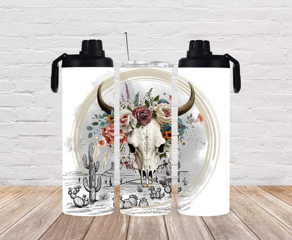 Animal Skull Tumbler + 2 Deckel