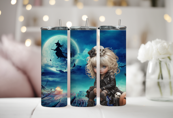 Halloween Mädchen Tumbler