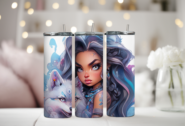 Wolfsfrau Tumbler