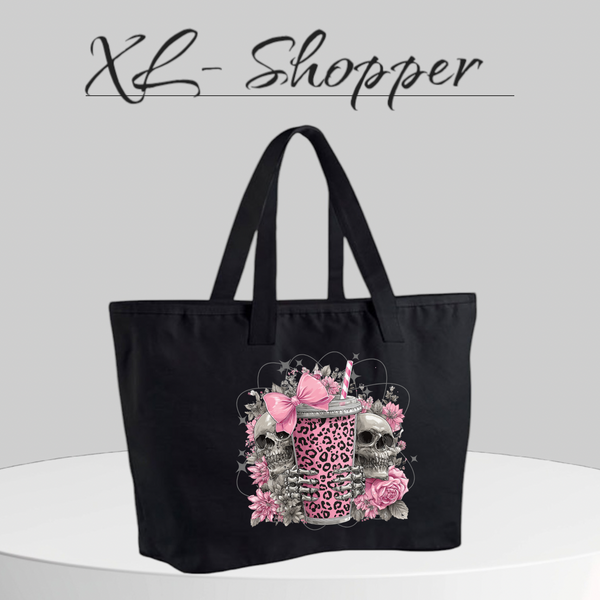 XL- Shopper Skull Tumbler