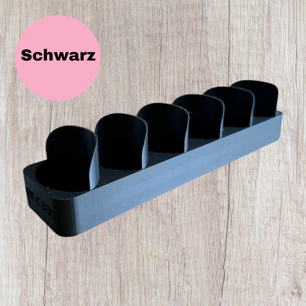 Mijuwi 6er Kompletthalter Schwarz