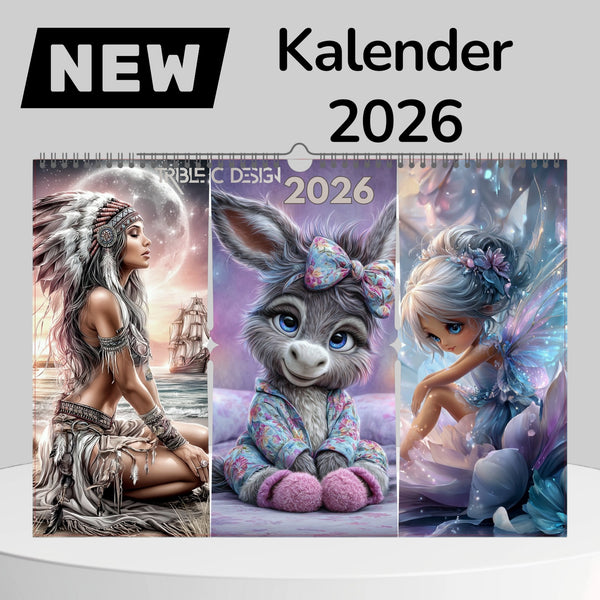 Kalender 2026 - Nur einzeln zu bestellen !