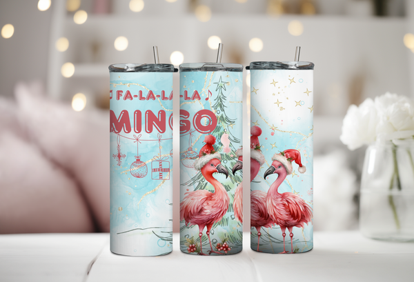 Weihnachts Flamingo Tumbler