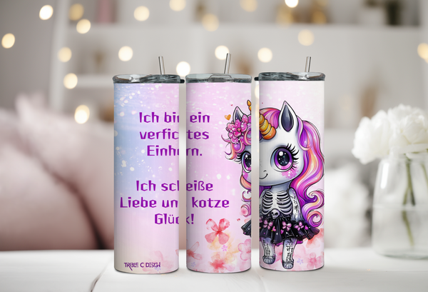 Verficktes Einhorn Tumbler