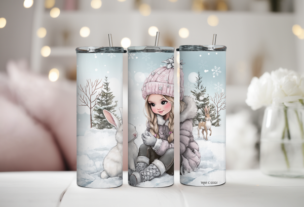 Snowgirl Tumbler