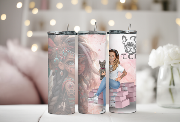 Trible C Design Tumbler