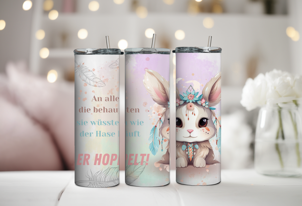 Tumbler Hase "Hoppelt"